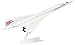 Skymarks British Concorde 1/250 Scale Snap-Fit Building Kit – Authentic Licensed Model with Display Stand for Ages 14+