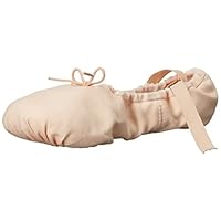 SANSHA Pro 1 Canvas Ballet Slipper,Light Pink,8 M (6 M US Women