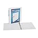 Avery Economy Showcase View 3 Ring Binder, 1/2 Inch Slant Rings, 1 White Binder (19551)