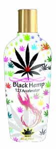 Most Products BLACK HEMP 12X Accelerator Tanning Lotion - 8.5 oz.