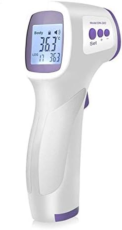 Digital Forehead and Ear Thermometer with Fever Alarm and Memory Function for Babies Children Adults Indoor and Outdoor Use