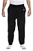 Champion Men's Cotton Max Fleece Pant, Black (X-Large)