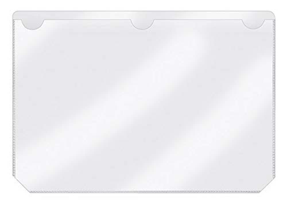 Veloflex 2215600 Label Window Self-Adhesive A5 Landscape Format High Adhesive Temperature Resistant Pack of 50