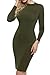 Zeagoo Women Sexy Back Mesh Bandage Club Bodycon Midi Dress primary