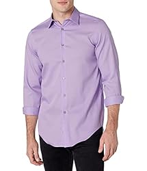 Calvin Klein Men's Dress Shirts Slim Fit Non Iron