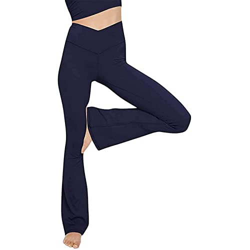 JJHAEVDY Women's Bootcut Yoga Pants Crossover High Waisted Workout