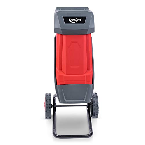 2400 W Elektro Gartenhäcksler mit Rädern – bis 40 mm Aststärke