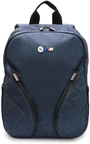 BMW BMBPCO15CAPRBK Backpack 16 Inches Black Carbon Red Stripes : Electronics