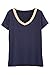 Latuza Women's V-neck Sleepwear Short Sleeves Top with Pants Pajama Set