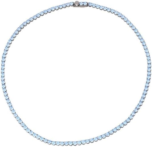 Swarovski Tennis Deluxe ネックレス Amazon.com: SWAROVSKI Tennis Deluxe Necklace Cz White One Size