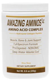 Amazing Amino ACIDS | Pre-digested Amino Acids | 1 Month Supply | Whole Food Derived | Natural Citrus Flavored Powder Mix