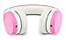 NENOS Children Kids Children's Volume Limited Headphones for Kids Foldable (Pink)