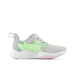 New Balance Baby Rave Run V2 Bungee Shoe, Grey