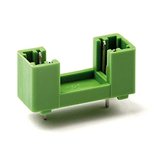 ASI PTF-76-10 5 x 20 mm PCB Fuse Holder for Printed Circuit Board Mount, 15 mm Pin Spacing, No Center Pin, 10 Amp, 250V, UL (Pack of 10)