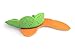 SISU Mouth Guards Junior 1.6mm Custom Fit Sports Mouthguard for Kids, NextGen, Tangerine Orange