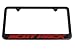 Dodge SCAT PACK License Plate Frame - Satin Black - Challenger Charger - More Colors Available (Red)