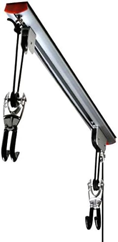 RAD Cycle Products Highest Quality Rail Mount Heavy Duty Bike Hoist and Ladder Lift - Quality Bicycle Hoist (Pack of 2)