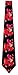 Three Rooker Hearts Ties Valentines Necktie Mens heart Grouped