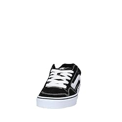 Vans Men's Sneaker, Suede Mesh Black White, 7.5