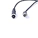 EKYLIN 16FT 5M Car Video Extension Cable 4-Pin Aviation Waterproof Shockproof for CCTV Rearview Camera Truck Trailer Camper Bus Motorhome Vehicle Backup Monitor System