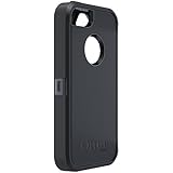 OtterBox Defender Series Case for iPhone 5 (Discontinued by Manufacturer)- Retail Packaging - Black