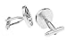 Marvel Spiderman 3 Black and Silver Tone Cufflinks Box Spider Man Cuff Links