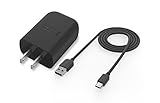 Quick Charge 3.0 KeyOne Wall Charger + USB Type-C Data Cable 18W. (Black)