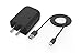 Quick Charge 3.0 KeyOne Wall Charger + USB Type-C Data Cable 18W. (Black)