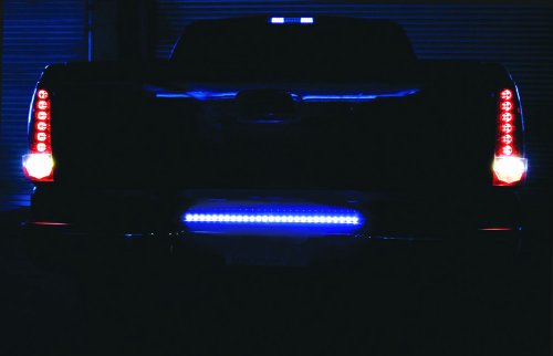 IPCW LEDB-60R 60" Crystal Clear LED Multi-Function Tailgate Light Bar with Reverse light - 1 Piece