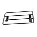 Areyourshop Solo Seat Rear Fender Rack Luggage Carrier for Honda Rebel 250 2017-2019, Rebel 300 2017-2019, Rebel 500 2017-2019