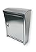 NACH TX-77ss Dorsa Stainless Steel Mail Box with Key, Medium, 1-Pack