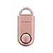 MaxxmAlarm 130dB Personal Alarm, Safety & Security Emergency Device, Compact Self Defense Alarm for Women, Kids, and Elderly (Matte Rose Gold)