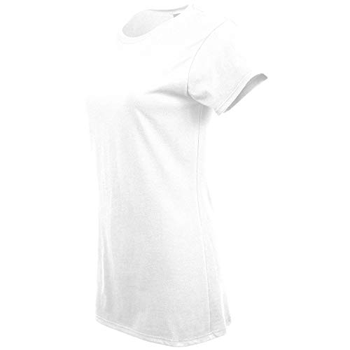 Download Gildan Women S Softstyle Cotton T Shirt Style G64000l 2 Pack White Small Pricepulse