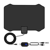 NCVI TV Antenna 2019 Upgraded,85 to 100 Miles Digital HDTV Antenna with Amplifier Signal Booster TV Radius Surf Fox Antenna HD TV Antennas
