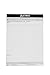 Ultimate Legal Pad™ 3 PACK (White - 8-1/2 x 11-3/4) Professional List Writing and Organizational Support | Legal Rule, Quality Paper | Pre-Numbered Lines, Summary, Actionable Fields