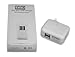 For Nabi JR, and Nabi XD Tablet. 3.1-Amp Dual Port Charger with Smartsafe (TM) Technology by EVIVO