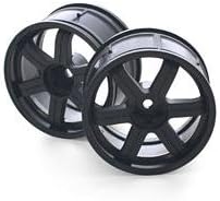 LP35 wheel GT-R (R35) 6 spoke black (9mm offset / 2pcs) 33501