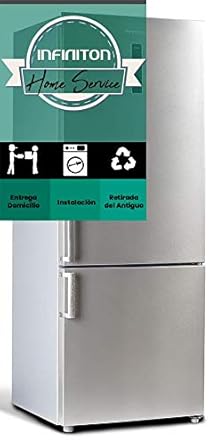 FRIGORIFICO COMBI INFINITON FGC-7093 INOX ANCHO 70CM NO FROST ...