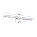 TRLIFE LED Vanity Light, Modern 4 Lights LED Bathroom Light Fixture 20W Cool White 6000K Bathroom Lights Over Mirror(24.8inches)