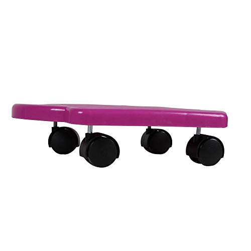 hand2mind Purple Indoor Scooter Board with Safety Handles for Kids Ages