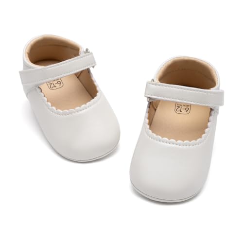 Meckior Baby Girls Mary Jane Flats