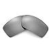 Walleva Titanium Mirror Coated Polarized Replacement Lenses for Oakley Gascan Sunglasses