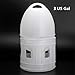 GooDay Bird Water Drinker Feeder Pigeon Plastic Pot Dispenser Container Pigeons Poultry Birds Supplies Tools (12 L)