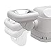 Beams MB3000 High Performance 500 Lumen Wireless Battery Powered Motion Sensing LED Dual Head Security Spotlight, White, 2-Pack