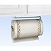 Value Saving Paper Towel Holder for Kitchen - Wall Mount/Under Cabinet, chrome finish.