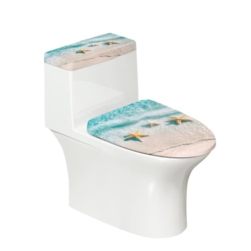 Starfish Toilet Seat Cover Set