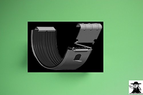 Dachrinnenset 8 m lang Titanzink in 3 Größen (groß) – Bild 4