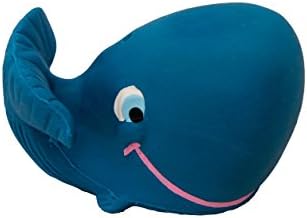 Lanco Blue Whale - Eco-Friendly Baby Bath Toy, BPA Free 100% Natural Rubber, Safe Fun for Infants and Newborns