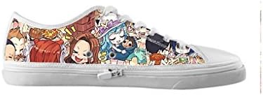 Custom Fairy Tail Flat Canvas Shoes and Sneakers for Women (New)