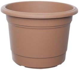 Whitefurze G01R50 50cm Milano Round Planter - Plastic